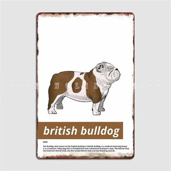 Britanski Buldog, Tiskanje Kovin Prijavite Klub Dom Smešno Plošče Klub Bar Tin Prijavite Plakat