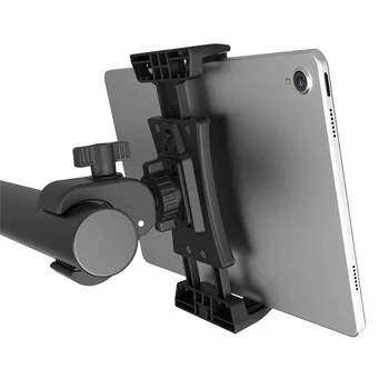 Objemka Tablet Nosilec za Notranjo vadbeno Opremo Kolo Telefon Vesa Mount za iPad Pro Za 12,9 Zraka Galaxy Mini Zavihkov iPhone 4.7-13