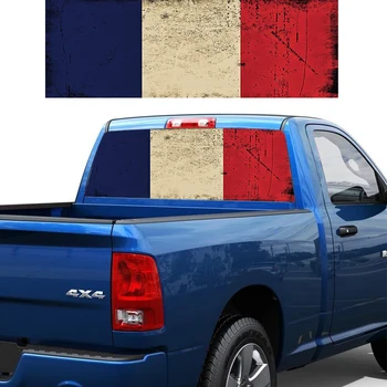 Francija zastavo dekorativna stekla, avto nalepke Za Ford Ranger Raptor Pickup Isuzu Dma Nissan NAVARA L200 Hilux Auto Dodatki