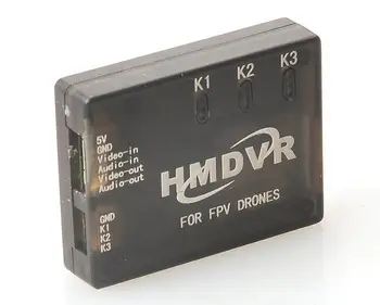 Novi Mini DVR Snemalnik HMDVR za FPV brezpilotna letala Video Audio Snemalnik za Mini Quadcopter QAV250 QAV210