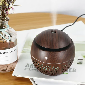 votlo Vlažilnik megle Aromaterapija vlažilniki zraka diffusers130ml Mini Uho Pšenice USB ultrazvočno Doma essentials megle maker