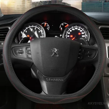za Peugeot 508 2010~2016 Avto Volan Kritje PU Usnje Auto Dodatki notranjost, Hitra Dostava