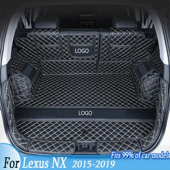 Po meri Izdelano Usnje Prtljažniku Avtomobila Preproge Za Lexus nx 2015 2016 2017 2018 2019 Tovora Linijskih Dodatki