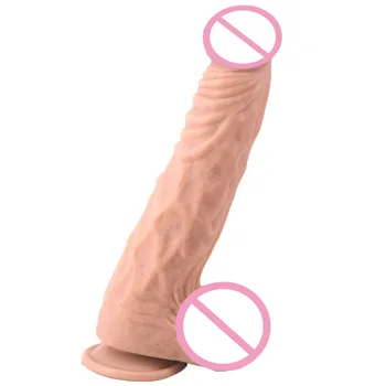 28*5.8 cm Velik Dolg Ogromen Dildo Sesalni Realističen Penis Adult Sex Igrače Za Ženske Masturbator Erotično Velike Dildos Ponaredek Kurac