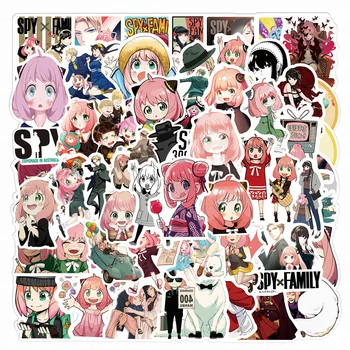 10/30/50/100 Risanka Vohun X Družino Anime Grafiti Nalepke Čelada Skateboard Laptop Diy Dekorativne Nalepke Otrok Igrača Darilo