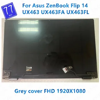 14-palčni zaslon FHD 1920X1080 original display ZA ASUS ZenBook Flip 14 UX463 UX463F UX463FA UX463FL LCD zaslona montažo s pokrovom