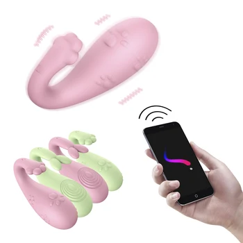 Inteligentne Ženske, Seks Igrače, Opozarjanje Z Vibriranjem Silikonski Pametni Telefon, Wifi Brezžični Daljinski App Pod Nadzorom Vaginalne Vibrator