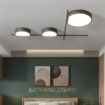 Sodobne Ustvarjalne Geometrijske Stropne Svetilke LED Za Apartma dnevna soba Spalnica Minimalističen Design, Notranjo Razsvetljavo Svetilka
