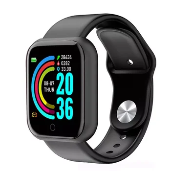 D20 Pro Pametno Gledati Y68 Bluetooth Fitnes Tracker Šport ura Srčnega utripa, Krvnega Tlaka Pametna Zapestnica za Android IOS