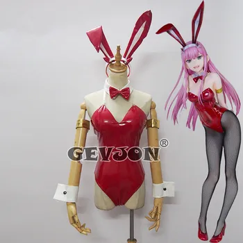 Anime DRAGA v FRANXX Cosplay Nič dveh zajček dekle cosplay kostum 02 številke seksi kostum nastavite po meri