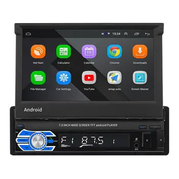 Radio Avto Android 8.1 Din En Stereo 7 Palčni 1 G 16 G Zaslon na Dotik FM Bluetooth, WiFi, GPS Navigacija Radio Za vw avto radio