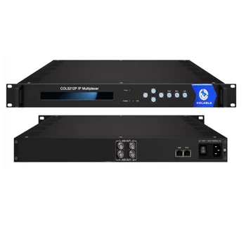 TS Pretvornik ASI IP TV Multiplexer Kabelska tv MPTS/SPTS, da SPTS IP TV Demultiplexer COL5212P