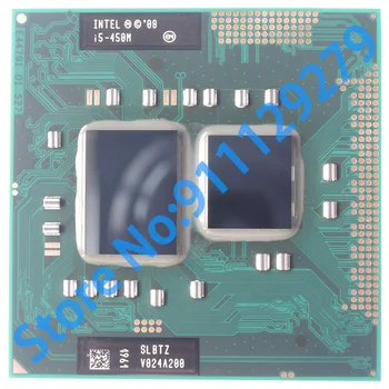 Core i5-450M i5 450M SLBTZ 2.4 GHz Dual-Core Quad-Nit CPU Procesor 3W 35W Stojalo G1 / rPGA988A