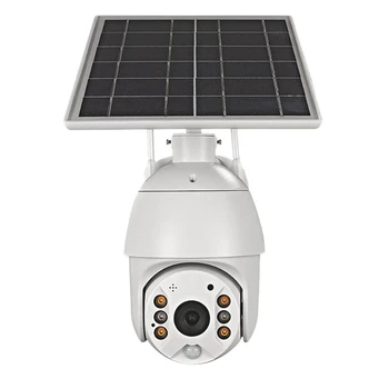 Wifi Sončne Varnostne Kamere S solarnimi Prostem Brezžična IP Kamera PIR Odkrivanje Nočnega Vida IP66