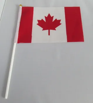 14 * 21 Cm Kanada Strani Signal Zastavico Majhne Transparente, Zastave