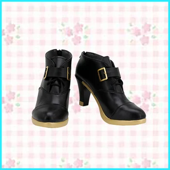 Vtuber Hoshimachi Suisei čevlji Cosplay Škornji, Čevlji Usnjeni Čevlji