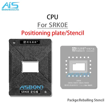 AMAOE CPU Reballing Matrica Predlogo Postaja Za SRK0E SRK0D SRK0F SRK0H SRK0 Položaja Ploščo Rastlin tin neto Jekla očesa