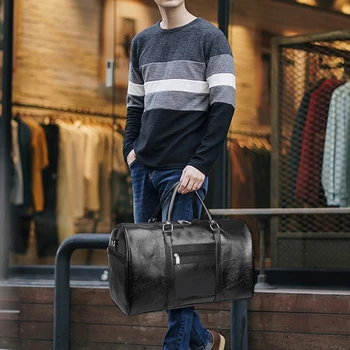 YILIAN človeka izlet vrečko za poslovno potovanje torba velik usnjeni torbici z eno ramo po diagonali