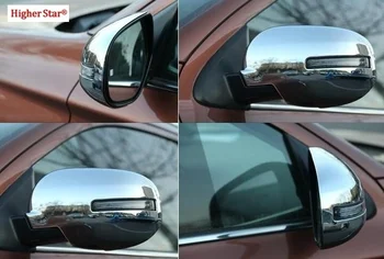 Visoko kakovostne ABS chrome 2pcs vrata avtomobila rearview mirror dekoracijo zaščitni pokrov za Mitsubishi outlander 2006-2019