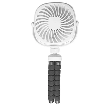 AD-USB Ventilator, Mini ročni Hobotnica Posnetek Fan Zložljive Shranjevanje Design 360° Vrtljivost Funkcijo Prenosne Posnetek Tihi Ventilator