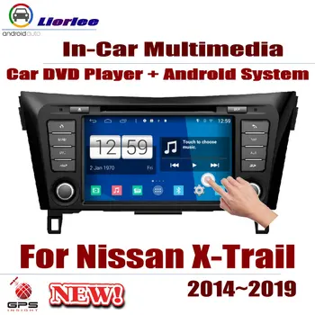 Avto Sistema Android 8 Core A53 Procesor IPS LCD Zaslon Za Nissan X-Trail (T32) 2014-2019 Radio, DVD Predvajalnik, GPS Navigatio