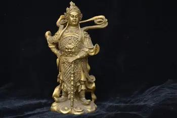 Stari Qing Dinastije, kip / kiparstvo-Baker ERLANGSHENG,Vklesan okraski,Ročno obrt,zbirka& okras