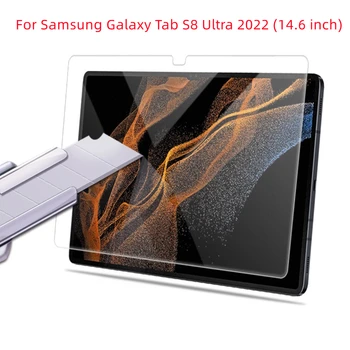 9H Kaljeno Steklo Screen Protector For Samsung Galaxy Tab S8 Ultra Wi-Fi SM-X900 / 5G SM-X906 14.6 2022 Tablet Anti Scratch Film