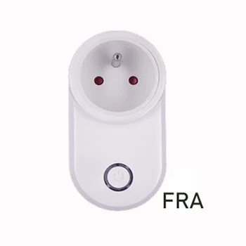 Tuya Smart Plug WiFi Socket 10A/16A FRA, Pametni Števec, APP & Glas & Daljinski upravljalnik