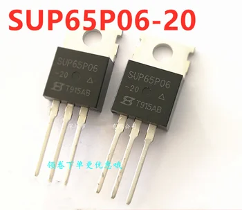 10PCS SUP65P06-20 novo polje učinek MOS cev P-kanalni 60V 65A paket-220