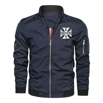 Zunanja športna športna moška jakna Zahodni obali logotip tiskanja Prevelik svoboden moški baseball jakno za moške planinarjenje jakna