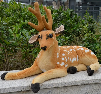 1pc 30 cm 40 cm simulacijo realne sika jelena plišastih lutka novost ustvarjalne dekle festival plišaste igrače darilo