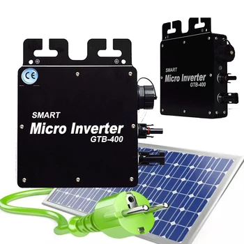 Debelo Visoko Učinkovitost Mikro Sončne Energije Inverter solarnimi Mikro Inverter wvc-400W GTB-350w 300w 110v/220v