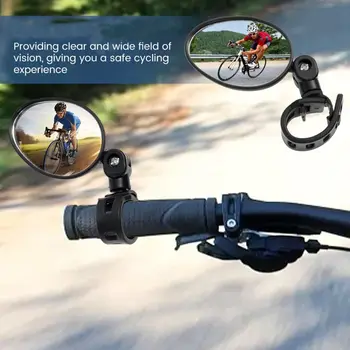Univerzalno Nastavljiv Motocikel Rearview Mirror Ročico Konca Ogledala E-Kolo Strani Ogledala Izposoja Reflektor