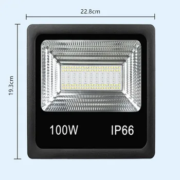 100w 50 w 25 w 15w RGB RGBW LED Poplav Svetloba, možnost zatemnitve Bluetooth APP Nadzor RGBW LED Žarometi, Vrt, Oder na Prostem, Gradnja Svetlobe