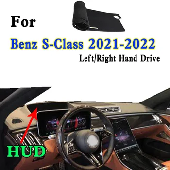 Za 2021-2022 Benz S-Razred S480 S580 S680 W223 Dashmat Nadzorna Plošča Pokrov Za Instrumentne Plošče In Izolacijo Za Zaščito Pred Soncem Zaščitno Blazinico