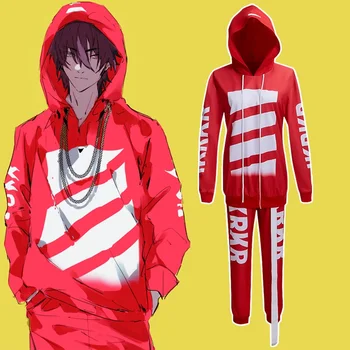 Unisex Anime Cos Delitev Rap Bitka Yamada Ichiro Noč Čarovnic, Božič Cosplay Kostume Enotno Obleko Obleko