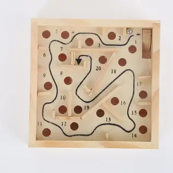 3D puzzle lesene labirint odbor igrača labirint igre z kroglice otrok Montessori izobraževanje otroci igrače, ročno izdelane igrače