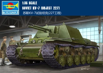 09504 1:35 KV7 težki tank Sovjetske zveze Sestavljanje modela