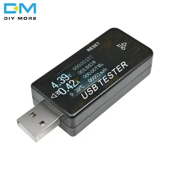 6 v 1 LCD USB Digitalni Napetost Ampermeter Trenutno Detektor Mobilno Napajanje USB Polnilnik Tester Merilnik Moči, Zmogljivosti Tester Multimeter
