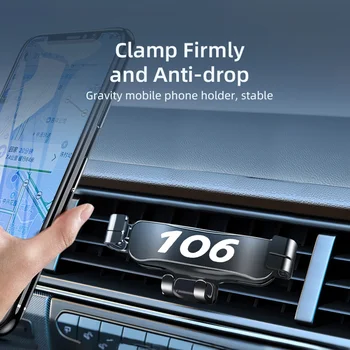 Za Peugeot 106 Kondicioniranje zraka vtičnico določitvi telefon nosilec Avto, mobilni telefon, nosilca za navigacijo nosilec Lnterior Dodatki