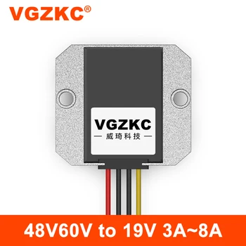 VGZKC 36V48V60V, da 19V DC napajanje korak navzdol modul 30-72V, da 19V urejeno napajanje DC-DC pretvornik