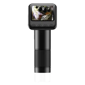 Nastavljiv 6 Led Digitalni Mikroskop, Ročni Prenosni Digitalni USB Lupo Prostem Elektronski HD Povečava Endoskop