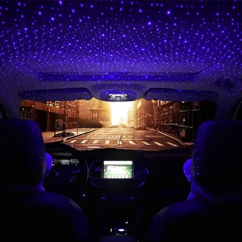 LED Avto Streho Zvezdnato Nebo Noč Svetlobe v Zaprtih prostorih Zvezdnato Nebo USB LED Dekorativna Luč za SUBARU Xv Gozdar 2016 impreza sti outback