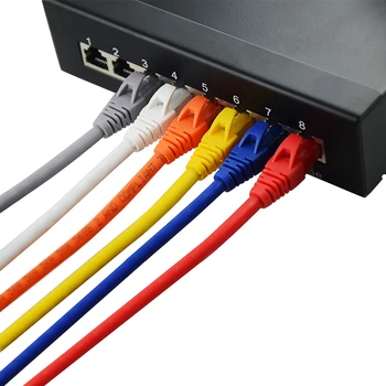Omrežni Kabel RJ45 Cat6 Cat6e UTP Kabel za Računalnik Stikalo Ethernet, ADSL Usmerjevalnik