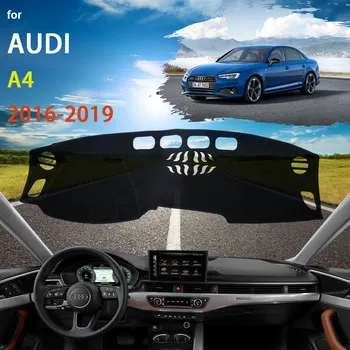 Nadzorni plošči Zaščitne Blazine Za Audi A4 B9 8W 2016 2017 2018 2019 Avto, dodatna Oprema na Armaturno Ploščo Anti-UV Preprogo Sunshield Dashmat