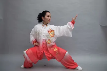 wushu taichi taiji oblačila changquan enotno Borilne veščine konkurence oblačila vezene kungfu nanquan taolu enotna oblačila