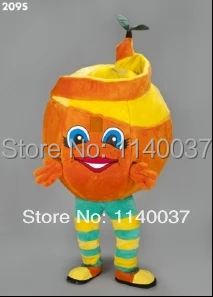maskota kostum cosplay dobre kakovosti Pomarančno Lupino Maskota Kostum Risani Lik pustni kostum fancy Kostum stranka