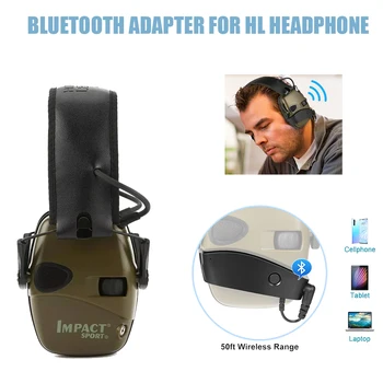 Na zalogi! Bluetooth Adapter Načrta za Howard Leight naušniki Pretvori žice earmuff do brezžičnega ena brezplačna dostava