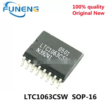 5PCS LTC1063 LTC1063CSW low-pass monolitno filter IC SOP16 velika količina cena na zalogi 100% novih in izvirnih
