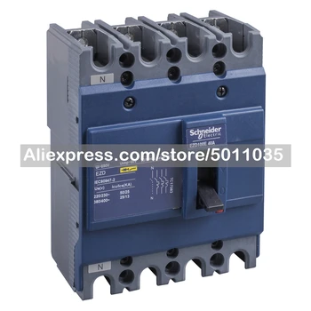 EZD100E4060N Schneider Electric Molded Case Circuit Breaker) Fiksna; EZD100E 60A 4P3T